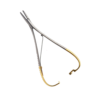 Porte-aiguille Mathew en acier inoxydable Durable de haute précision Instrument chirurgical manuel premiers soins suture couture certifié CE - Product Image 1