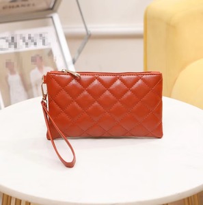 กระเป๋าใส่โทรศัพท์คุณภาพสูงลายสก๊อตมีซิปแบบคลาสสิกสำหรับผู้หญิงแฟชั่นขายดี - Product Image 4