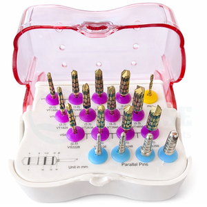 Juego de Implantes Dentales Manuales de Acero Inoxidable de 17 Piezas, Venta Caliente, Herramientas Profesionales para Cirugía de Implantes, Kit de Restauración - Product Image 3