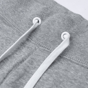 Vente en gros de pantalons de jogging d'été décontractés gris chiné pour hommes pantalons de survêtement légers avec motif droit pour le sport et le jogging - Product Image 2