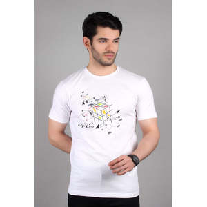 เสื้อยืดคอกลมทรงโอเวอร์ไซส์ VENDE ผ้าฝ้ายเจอร์ซีย์ 100% พิมพ์ลายด้วยวิธีซิลค์สกรีน - Product Image 4