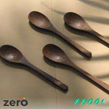 Juego de Cubiertos de madera de alta calidad hechos a mano de 4 cubiertos ecológicos y sostenibles para el regreso a la escuela - Product Image 6