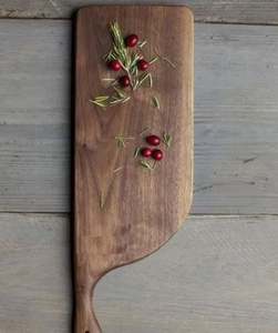 Planche à découper compacte en bois de gros conçue pour les petites cuisines offrant une surface de coupe attrayante et fonctionnelle - Product Image 1