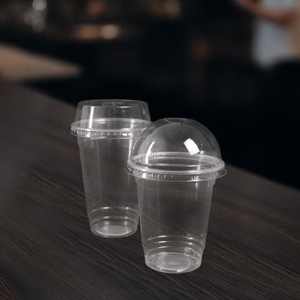 Vasos de plástico desechables de 95mm de calidad de fábrica de Vietnam, diseño de pared simple para bebidas para café, té de burbujas, jugo - Product Image 6