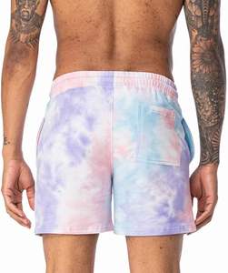 2025 nueva llegada diseño único personalizado hombres Tie Dye Shorts 100% algodón hombres Tie Dye hecho en Pakistán - Product Image 6