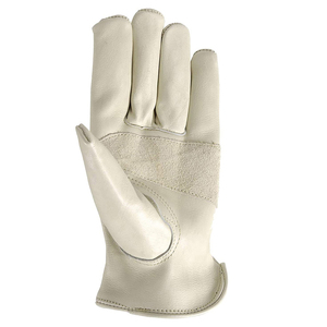 Guante DE SEGURIDAD duradero para soldadura eléctrica, protección de manos, resistente al desgaste, trabajo de jardinería, guantes antideslizantes de cuero de cabra al por mayor - Product Image 5