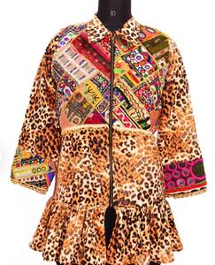 Belle chemise bohémienne Banjara Boho avec Patch, travail dessus, hermès camisa bohémien bohémien de Banjara con parches en ella - Product Image 1