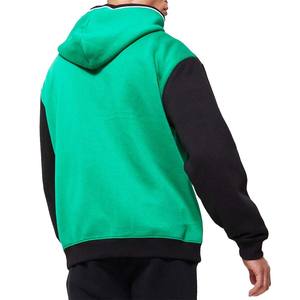<b>Men</b> Wholesale 100% Cotton Block Zip <b>Hoodie</b> Winter Heavyweight <b>Fleece</b> Embroidered Rhinestone Logo Design <b>Lined</b> Front Solid - Product Image 5