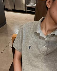 Polo de golf liso de manga corta OEM al por mayor polo de hombre con logotipo bordado personalizado de alta calidad Polo Camiseta de algodón pima polo - Product Image 3