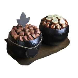 Exclusive Quality Black Metal Cake Stand <b>Fancy</b> Design Table Top <b>Chocolate</b> Bowl Wedding <b>Chocolate</b> Display In Affordable Price - Product Image 6