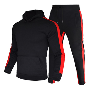 Chándal de algodón 100% para hombre, conjunto de Jogger personalizado, Etiqueta Privada, chándal para correr en blanco, sudaderas con capucha y sudaderas para hombre - Product Image 2