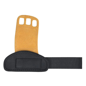 New Unisex Leather Custom High Quality Anti-slip Gym <b>Fitness</b> Workout Hand Grips for Power-lifting - Product Image 3
