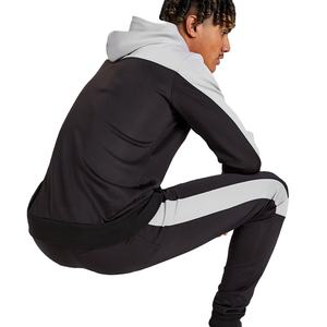 2023 ropa deportiva transpirable con logotipo personalizado para hombre, conjunto de chándal de invierno con capucha y cremallera, chándal para correr al por mayor - Product Image 5