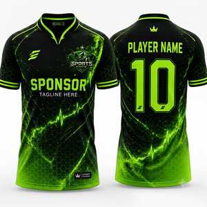 Fabricant de maillots de football personnalisés haut de gamme, uniformes de football OEM, usine de vêtements d'équipe par sublimation - Product Image 2