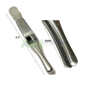 Pinces de bouledogue manuelles robustes Utilisation de chirurgie générale de qualité supérieure de fabrication professionnelle - Product Image 2