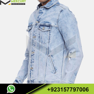 Nouvelle veste en jean de rue pour homme, veste en jean décontractée pour homme - Product Image 2