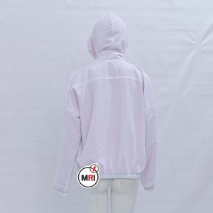 Offre Spéciale OEM Vêtements de sport imperméables coupe-vent d'extérieur Vestes coupe-vent Pull zippé Deux tons Vestes de sport à capuche pour femmes - Product Image 6