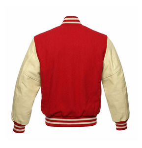 OEM personalizado equipo Varsity Letterman chaqueta de alta calidad de invierno Bomber chaqueta de invierno chaqueta de bombardero para los hombres de talla grande de los hombres - Product Image 5