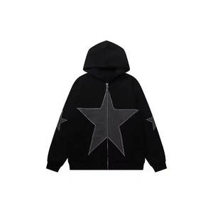 Nouveauté 2025 Sweat à capuche personnalisé de qualité supérieure Impression sérigraphique Coton lourd French Terry Streetwear 500GSM Sweats à capuche - Product Image 1