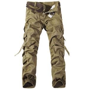 Pantalones Cargo Casuales Unisex Hechos a Medida al por Mayor, Antiarrugas, 100% Poliéster/Algodón, Servicio OEM - Product Image 2