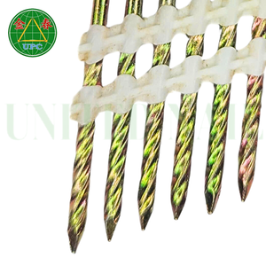 Directo de Vietnam, 5000 Uds., 2-3/8 "x 0.113, clavos de tira de plástico lisos/tornillo/vástago de anillo, cabeza a cuadros, Material de acero - Product Image 3