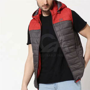 Chaleco acolchado sin mangas para exteriores de alta calidad para hombres Chaleco acolchado de precio razonable a la venta personalizado - Product Image 2