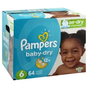 Dropship Pampers Baby-Dry Diapers Size 6, 108 Count to Sell Online at a  Lower Price