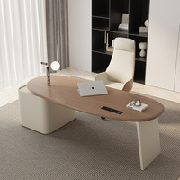 Table d'ordinateur française de bonne conception avec tiroirs bureau de travail bureau moderne pour meubles de bureau à domicile
