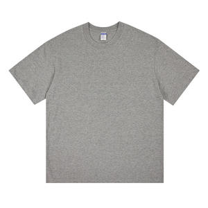 T-shirts tricotés à manches courtes en coton pour hommes T-shirt en coton pur personnalisé OEM Chemise d'été décontractée douce et confortable - Product Image 1