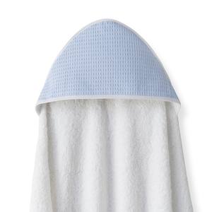 Nid d'abeille 1X1 MT. Mod. Tablier en coton/serviette de bain pour enfant, technique tissée, pour usage domestique et salle de bain, bleu - Product Image 1