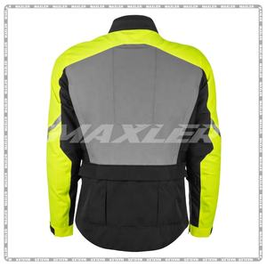 Chaqueta impermeable de viaje para hombre para montar en motocicleta con protectores CE, chaqueta reflectante de visibilidad nocturna, equipo de equitación - Product Image 5