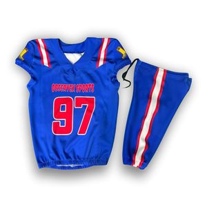 Latest Style Quick Dry American Football Uniform Set Team Wear American Football Uniform Made In 100 % Polyester - Product Image 1