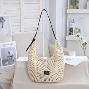 Bolso de mujer de nueva llegada 2026, diseño de nicho, versátil y casual, bolso de playa hueco para vacaciones, bolso de hombro y bandolera de moda - Product Image 3