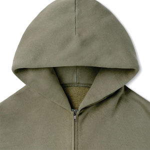 Chaqueta Bomber Personalizada con Logotipo para Hombre, Chaqueta Holgada con Capucha y Cremallera, Diseño Sólido, Ajuste Holgado, Talla 6XL, Cortavientos 2026 - Product Image 2