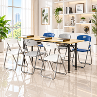 Table de formation pliable, tailles au choix, rangement facile, mobilier scolaire et de bureau abordable