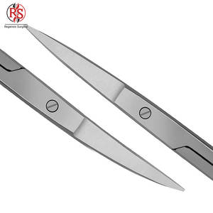 Tijeras Iris de 11.5cm Hechas Profesionalmente, Puntas Rectas y Afiladas, Instrumentos Quirúrgicos Oftálmicos de Acero Inoxidable - Product Image 3