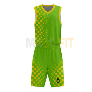 Camiseta de baloncesto profesional personalizada de MAXFIT ENTERPRISES, el mejor uniforme de sublimación, opción de talla grande, último diseño - Product Image 5