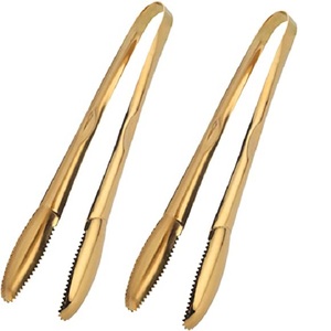 Nouvel arrivage service de nourriture en métal de mariage ensemble de 2 aliments grillés pince à poulet Buffet fête intérieure et extérieure pince à servir la nourriture - Product Image 6