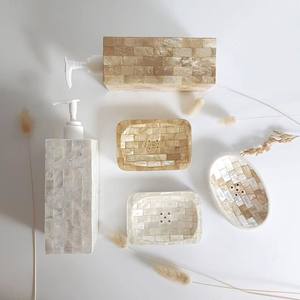 Accessoire pour articles de bain Porte-savon en nacre Meilleure vente Narce Shell Inlay Soaps Dishes Holder - Product Image 6