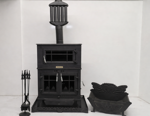 Poêle en aluminium avec four pour villa, durable, puissant, économique, chauffage - Product Image 4