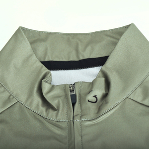 Chaleco de ciclismo Softshell con cinta reflectante, cortavientos impermeable transpirable ligero para aventuras al aire libre de alta visibilidad - Product Image 4