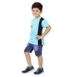 Camisetas de Punto de Verano Más Vendidas, Estilos Formales a la Moda para Niños, Muchos Colores, Hechas de Poliéster/Algodón de Alta Calidad, Secado Rápido - Product Image 5