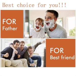 Wooden Box <b>Shaving</b> Kit Men's Gift Set With <b>Shaving</b> Stand Brush <b>Bowl</b> And Safety Razor - Product Image 6