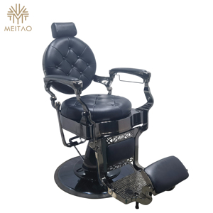 Màu xám cổ điển cắt tóc ghế da lộn vòng trở lại thủy lực ngả Heavy Duty Salon Styling ghế - Product Image 6