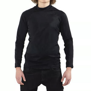 Rash Guard MMA à manches longues/courtes personnalisable pour hommes vêtements d'arts martiaux en gros pour l'entraînement BJJ - Product Image 4