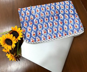 Indien fait à la main bleu impression de luxe écologique étanche léger Durable Simple élégant bureau quotidien affaires Vintage - Product Image 1