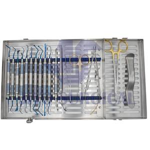Kit d'instruments de micro-chirurgie buccale dentaire ISO CE Ensemble chirurgical de qualité supérieure pour les procédures microchirurgicales parodontales et implantaires - Product Image 4