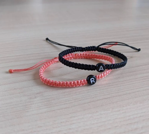 Personalised Macrame Knotted <b>Bracelet</b> *CUSTOMIZABLE* - Product Image 1