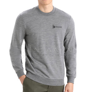 Sweatshirts ajustés en coton mélangé pour hommes Sweatshirts de service OEM Meilleures ventes Sweatshirts pour hommes - Product Image 2