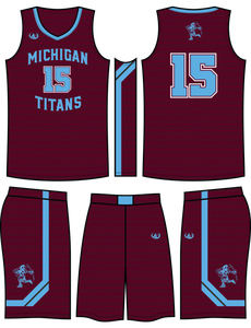 Diseña tu propia camiseta de baloncesto última venta al por mayor juvenil reversible sublimación uniforme de baloncesto personalizado barato al por mayor, - Product Image 5